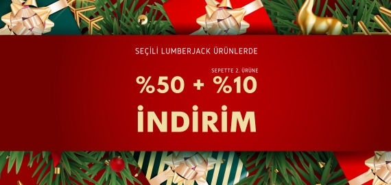 <a href="https://www.deristil.com.tr/lumberjack" style=""><font color="#ff6600"><b>Lumberjack marka ürünler Sepette %20 indirimli.</b></font></a>