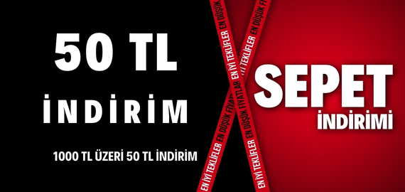  750TL'ye 50 TL İNDİRİM 