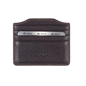 Aka Deri Kahve Kredi Kartlık - 012-4 - Aka