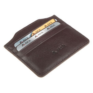 Aka Deri Kahve Kredi Kartlık - 012-3 - Aka (1)
