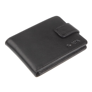 Aka Deri Siyah Kartlık Cüzdan - 045-1 - Aka