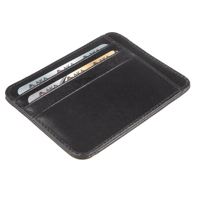 Aka Deri Siyah Kredi Kartlık - 004-1 - 3
