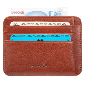 Aka Deri Taba Kredi Kartlık - 004-5 - Aka