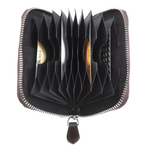 Aka Fermuarlı Deri Kahve Kredi Kartlık - 017-3 - Aka (1)