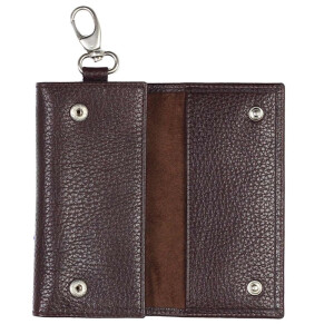 Aka Kahve Deri Anahtarlık - 006-4 - Aka (1)