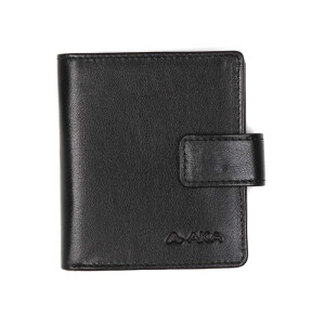 Aka Para Bölmeli Siyah Deri Kartlık - 018-1 - Aka (1)