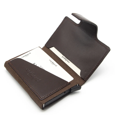 Cacharel Kahve Analin Deri Kredi Kartlık 0270D06 - 3