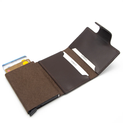 Cacharel Kahve Analin Deri Kredi Kartlık 0270D06 - 4