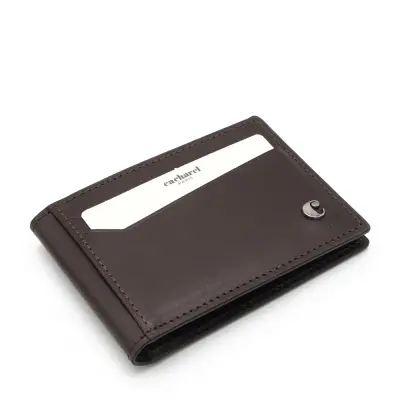 Cacharel Kahve Analin Deri Kredi Kartlık 0336D06 - 1