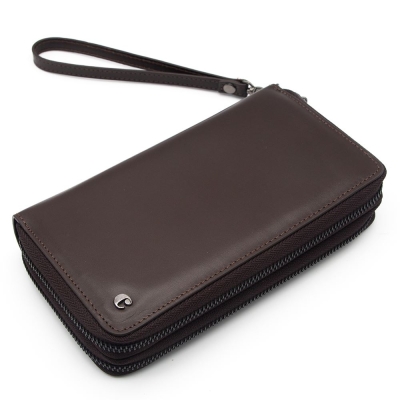 Cacharel Kahve Analin Deri Ünisex Cüzdan 3369D06 - 1