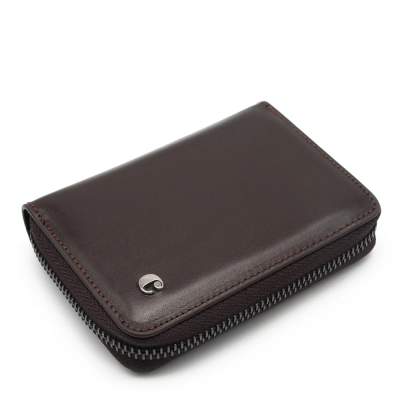 Cacharel Kahve Analin Unisex Deri Cüzdan 24375D06 - 1