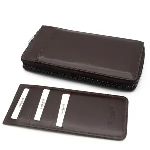 Cacharel Kahve Analin Unisex Deri Cüzdanı 211055D06 - Cacharel (1)