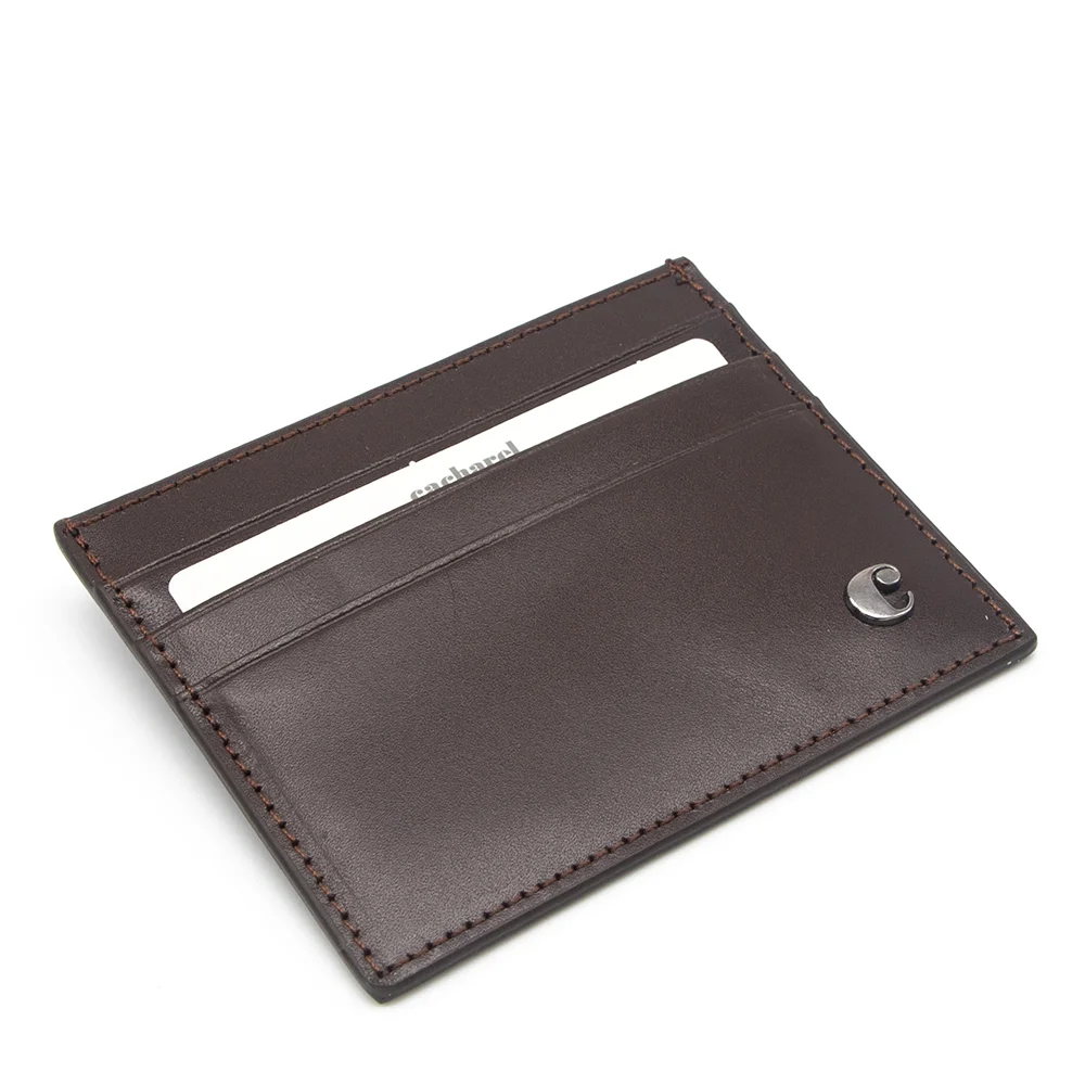 Cacharel Kahve Analin Unisex Deri Kartlık 0244d06