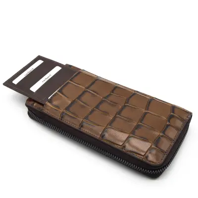 Cacharel Kahve B.Koroko Unisex Deri Cüzdanı 211055B8K - 3