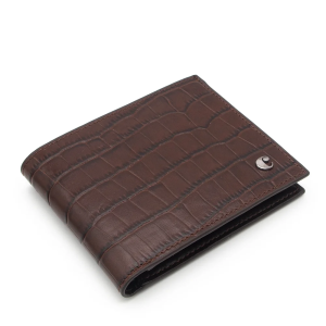 Cacharel Kahve Croco Deri Erkek Cüzdanı 22065KCHR - Cacharel