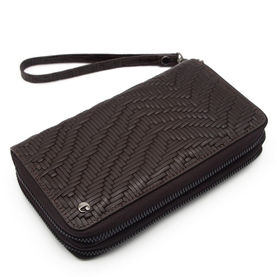 Cacharel Kahve Gladyatör Deri Ünisex Cüzdan 3369G66 - 1