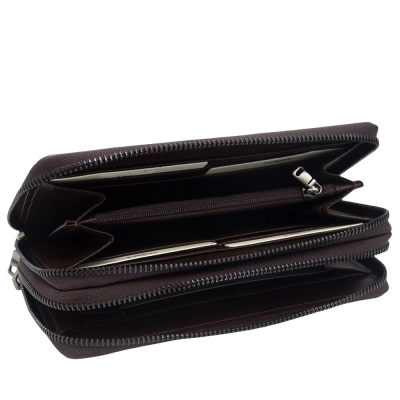 Cacharel Kahve Gladyatör Deri Ünisex Cüzdan 3369G66 - 2