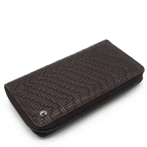 Cacharel Kahve Gladyatör Unisex Deri Cüzdanı 211055G66 