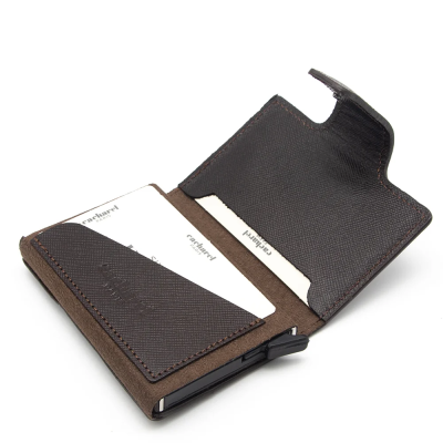 Cacharel Kahve Wint Deri Kredi Kartlık 0270W18 - 3