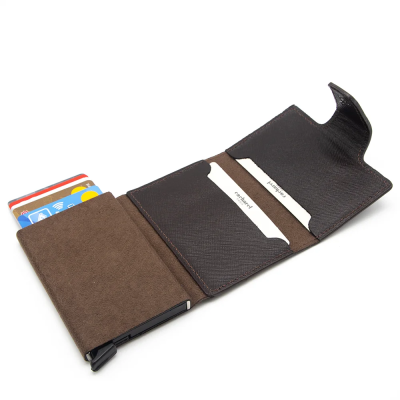 Cacharel Kahve Wint Deri Kredi Kartlık 0270W18 - 4