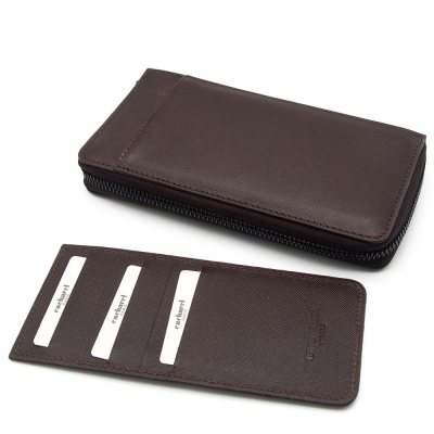 Cacharel Kahve Wint Deri Ünisex Cüzdan 21055W18 - 2