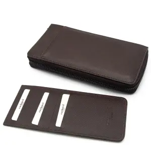 Cacharel Kahve Wint Unisex Deri Cüzdanı 211055W18 - Cacharel (1)