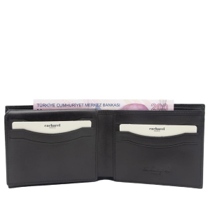 Cacharel Siyah A.Kabuğu Deri Erkek Cüzdanı 2363A3K - Cacharel (1)