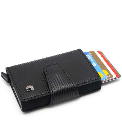 Cacharel Siyah A.Kabuğu Deri Kredi Kartlık 0270A3K - 2