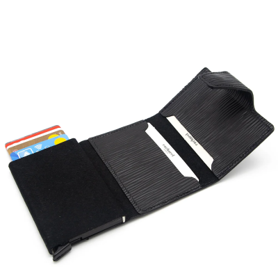 Cacharel Siyah A.Kabuğu Deri Kredi Kartlık 0270A3K - 4