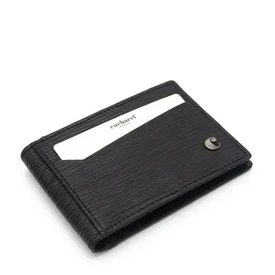 Cacharel Siyah A.Kabuğu Deri Kredi Kartlık 0336A3K - 1