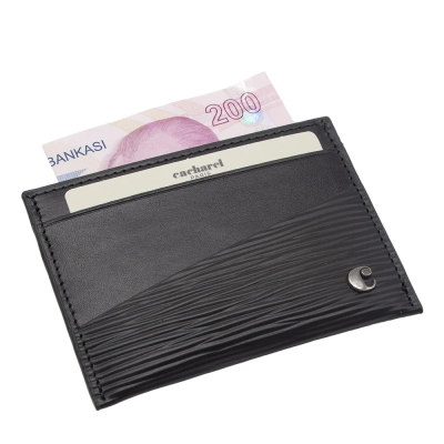 Cacharel Siyah A.Kabuğu Deri Kredi Kartlık 1983A3K - 2