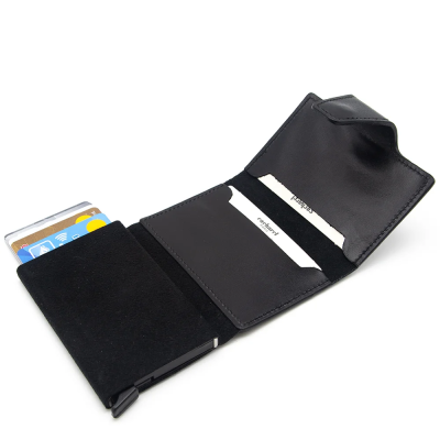 Cacharel Siyah Analin Deri Kredi Kartlık 0270A55 - 4