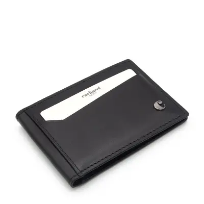 Cacharel Siyah Analin Deri Kredi Kartlık 0336A55 - 1