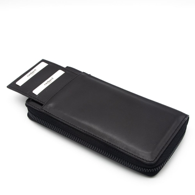 Cacharel Siyah Analin Deri Ünisex Cüzdan 21055A55 - 3