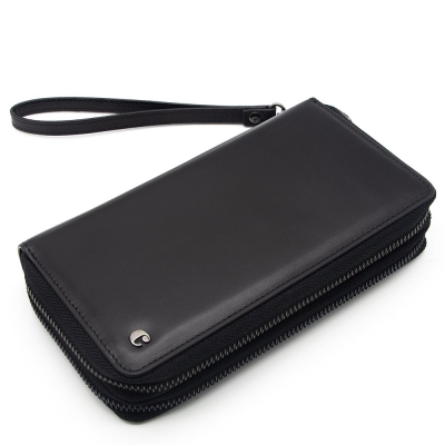 Cacharel Siyah Analin Deri Ünisex Cüzdan 3369A55 - 1