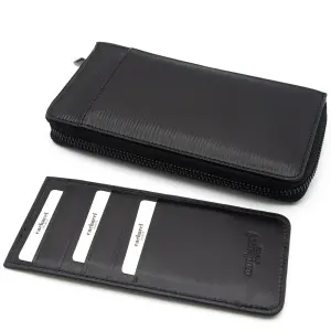 Cacharel Siyah Analin Unisex Deri Cüzdanı 211055A55 - Cacharel (1)