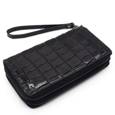 Cacharel Siyah B.Kroco Deri Ünisex Cüzdan 3369B7K - 1