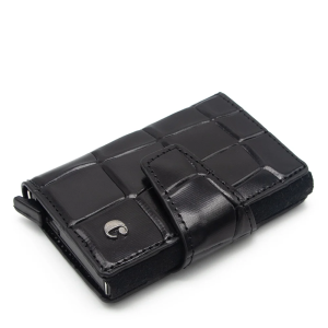 Cacharel Siyah B.Kroko Deri Kredi Kartlık 0270B7K 