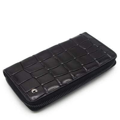 Cacharel Siyah B.Kroko Unisex Deri Cüzdanı 211055B7K - Cacharel