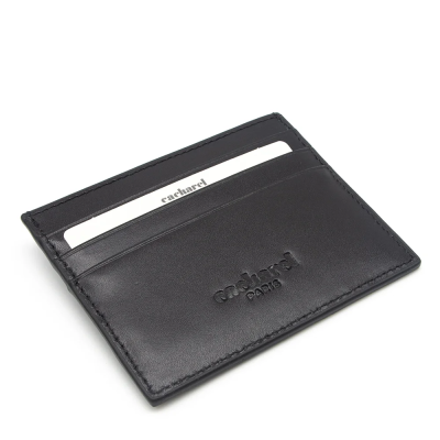 Cacharel Siyah B.Kroko Unisex Deri Kartlık 0244B7K - 3