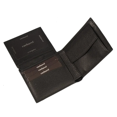 Cacharel Siyah Deri Erkek Cüzdanı 12662 - 3