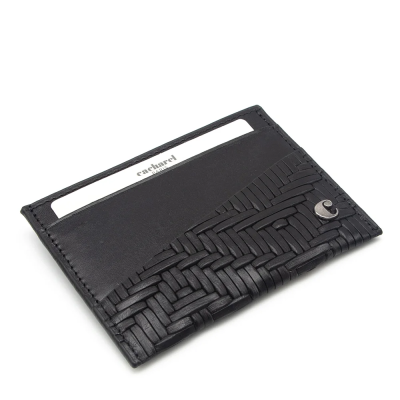 Cacharel Siyah Gladyatör Deri Kredi Kartlık 1983G65 - 1