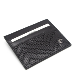 Cacharel Siyah Gladyatör Unisex Deri Kartlık 0244G65 