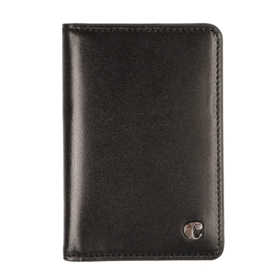 Cacharel Siyah Unisex Deri Kartlık 1981 - 1