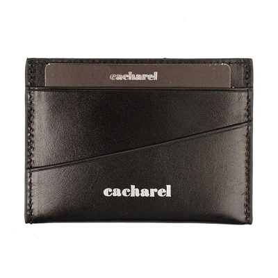 Cacharel Siyah Unisex Deri Kartlık 1983 - 1