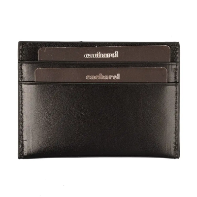 Cacharel Siyah Unisex Deri Kartlık 1983 - 2