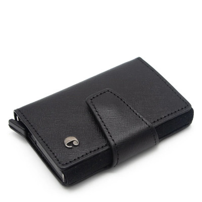 Cacharel Siyah Wint Deri Kredi Kartlık 0270W17 - 1