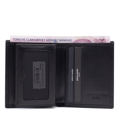 Pierre Cardin Çift Yönlü Deri Kemer & Cüzdan İkili Set PCCİFT01SK-1335A2C - 8