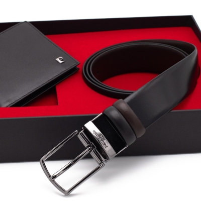 Pierre Cardin Çift Yönlü Deri Kemer & Cüzdan İkili Set PCCİFT01SK-2060A55 - 3