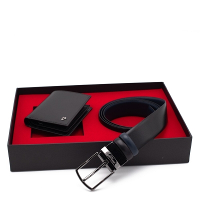 Pierre Cardin Çift Yönlü Deri Kemer & Cüzdan İkili Set PCCİFT01SL-1335A2C - 1